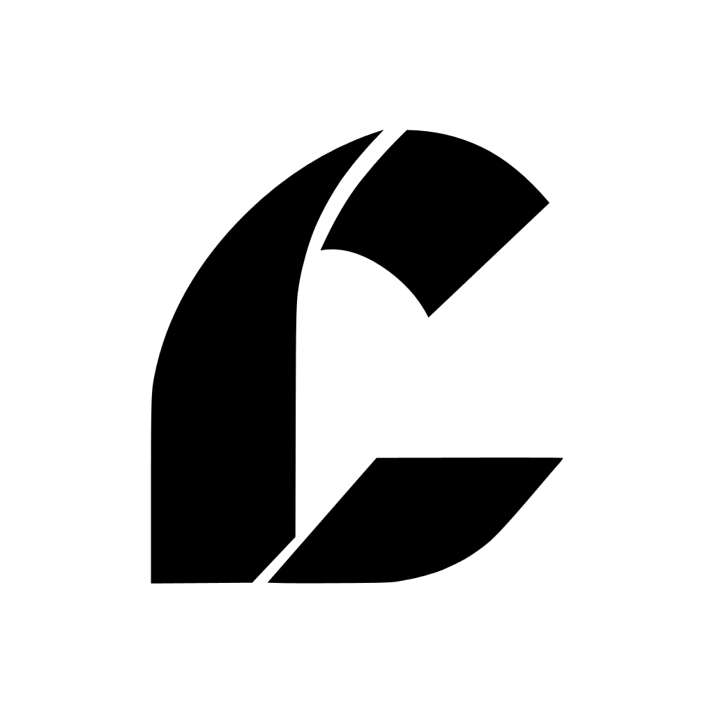 3D Spatial Letter C Logo