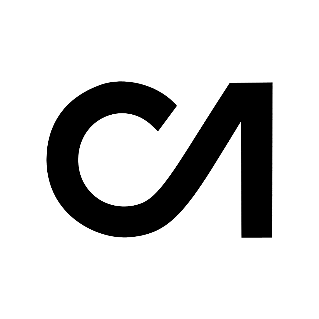 Elegant Minimalist Geometric CA Logo