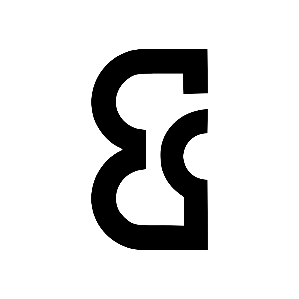 Free Geometric Letter B Logo