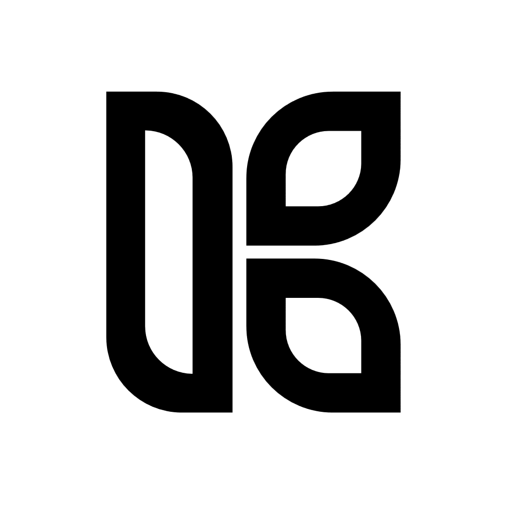 Free Vector Outline-Style Letter K Logo