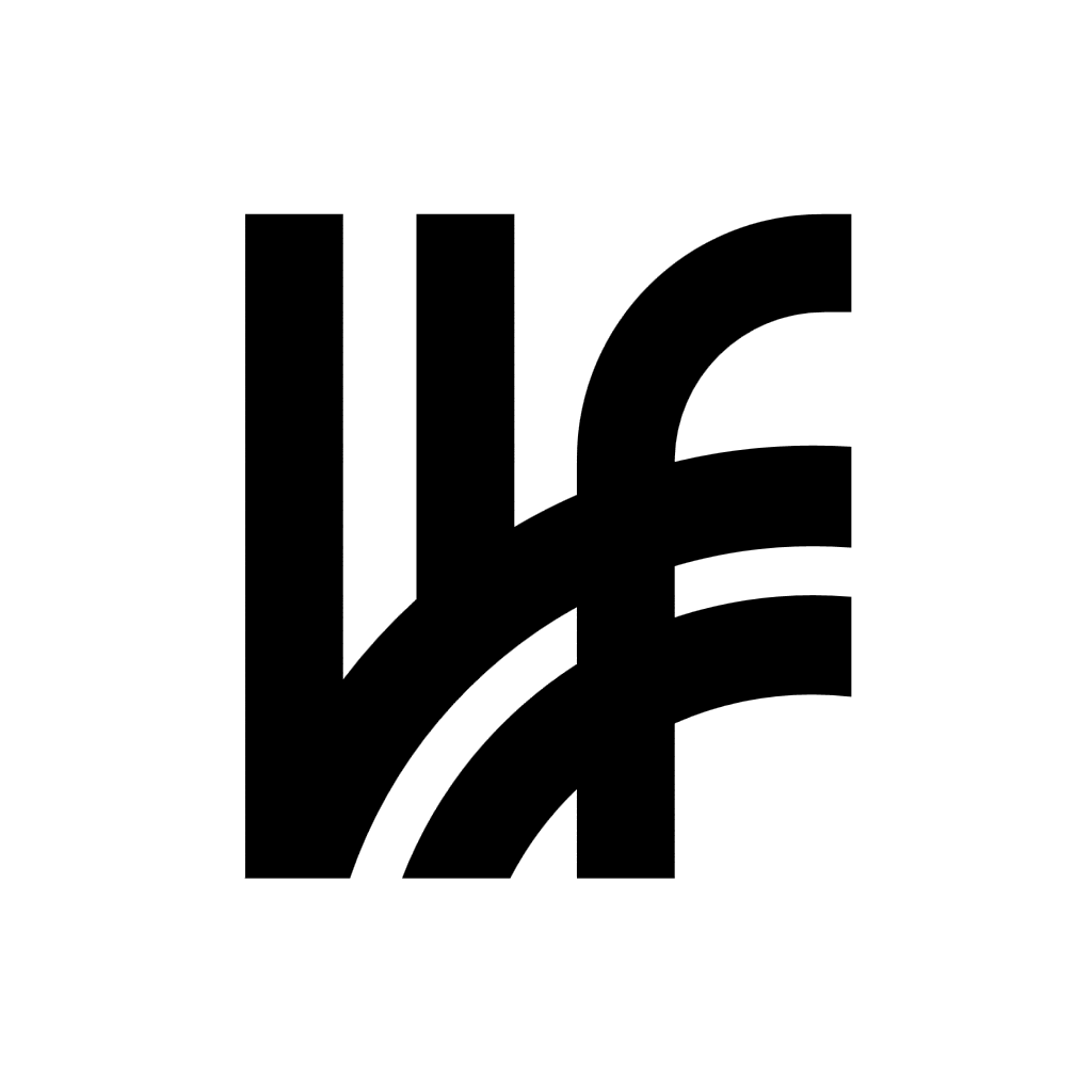 Vector Minimalist LF Logo Design