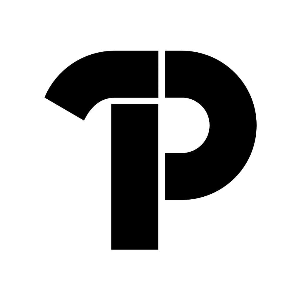 Vector Traditional Geometric P Logo