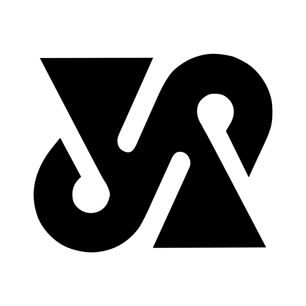 Abstract Geometric Triangle and Letter S Logo