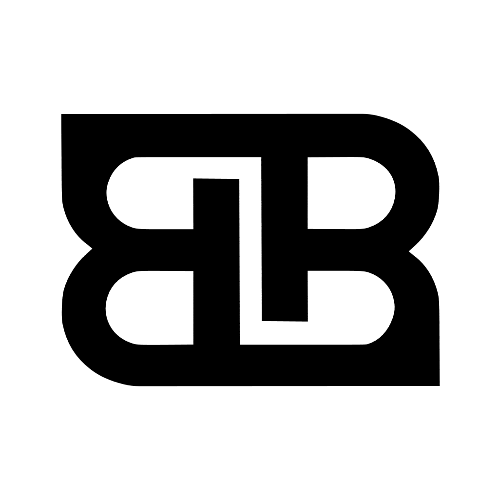 Flipped Double B Logo Design