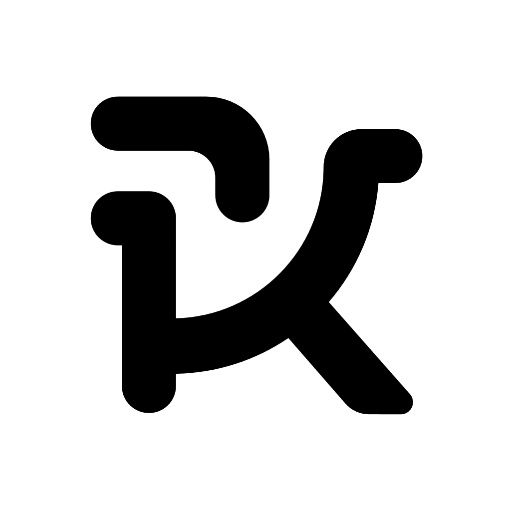 Distinctive IK Logo Design