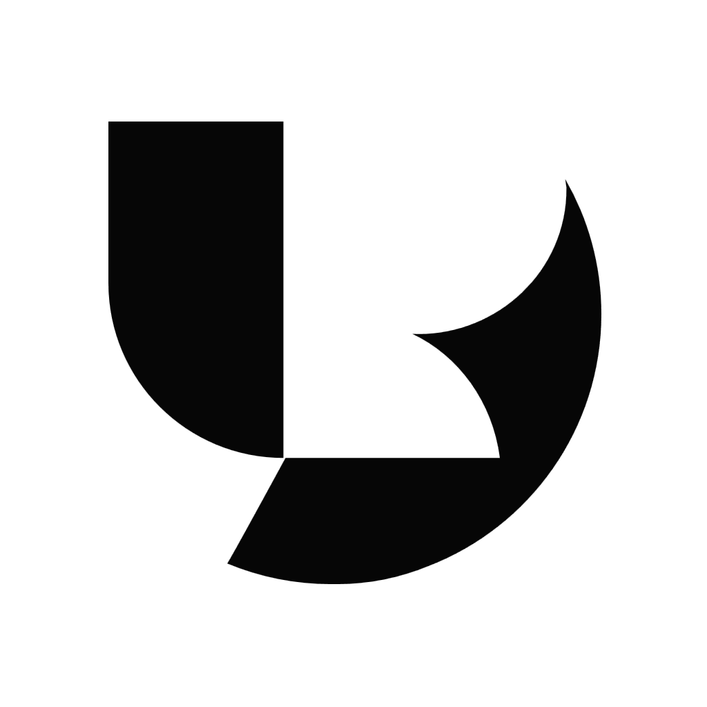 Creative L Letter Design Logo Positive and Negative